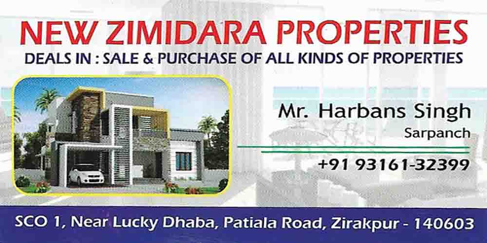 New Zimidara Properties